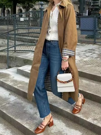 Strømstad Longline Striped Coat