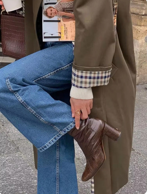 Strømstad Longline Striped Coat